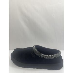 UGG Tasman II Shoes Men's Size 12 Black Suede Wool Lined Clog Slippers Box